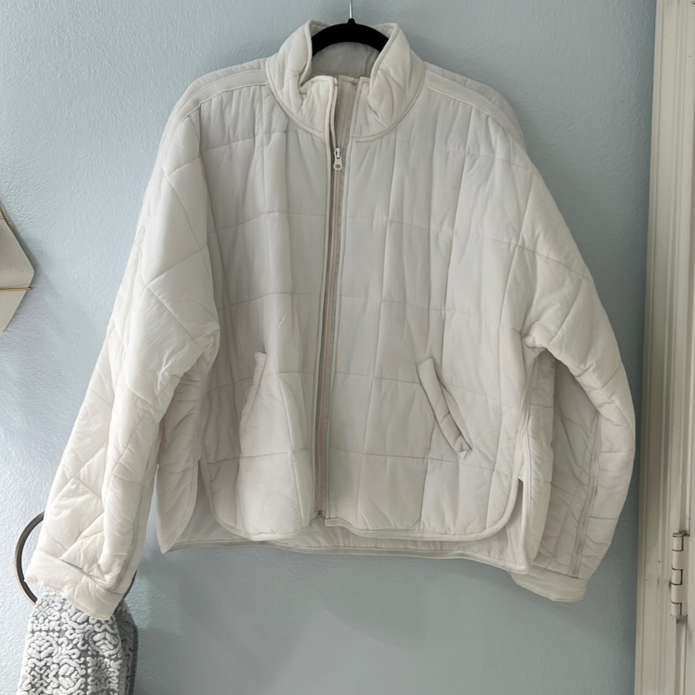 White Puffer Coat